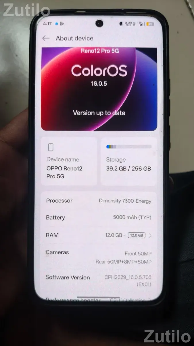 OPPO reno 12 Pro 5G - મોબાઇલ ફોન - રાજકોટ શહેર - Image 2