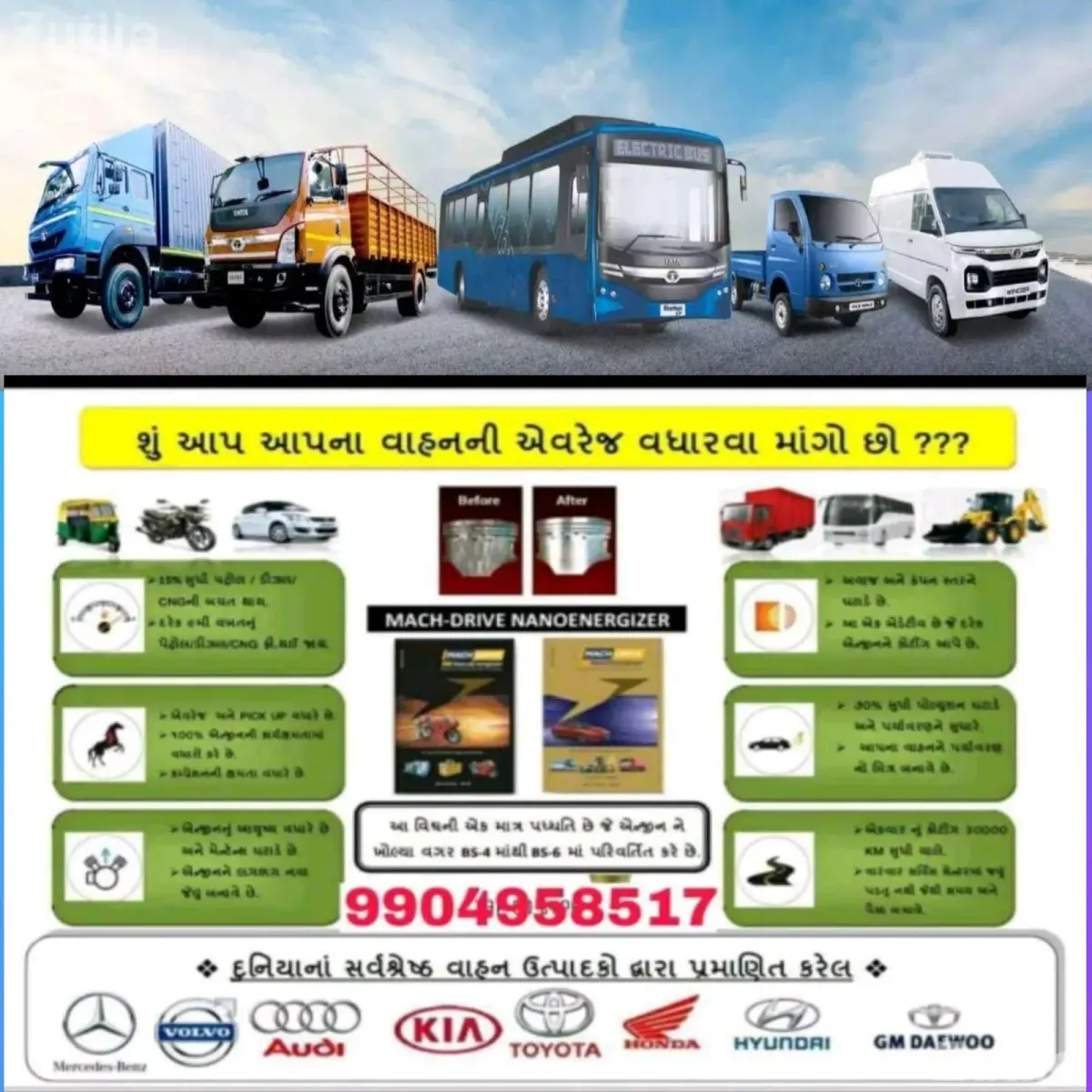 Nano Energizer Engine Oil Additive for Vehicles - ઓટો પાર્ટ્સ - રાજકોટ શહેર - Image 3