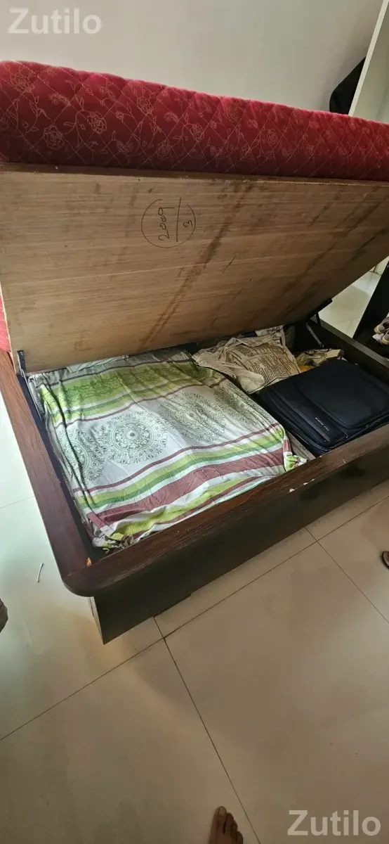 Double Bed dismantle 6 x 7 feet double storage box bed made of wood Palanpur, Surat, Gujarat - Beds & Mattresses - Surat City - Image 5