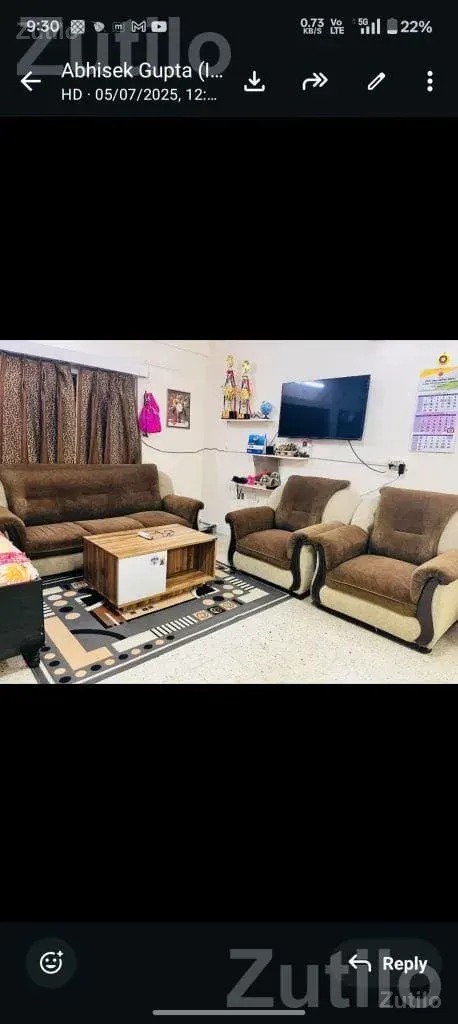 Brown Living Room Sofa Set - Sofa Sets - Jasdan - Image 4