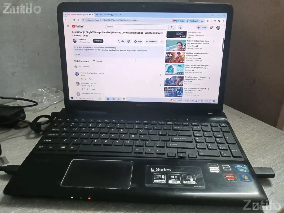 Sony Vaio i5 Laptop 5GB RAM 1TB HDD - લેપટોપ અને કમ્પ્યુટર - અમદાવાદ શહેર - Image 2