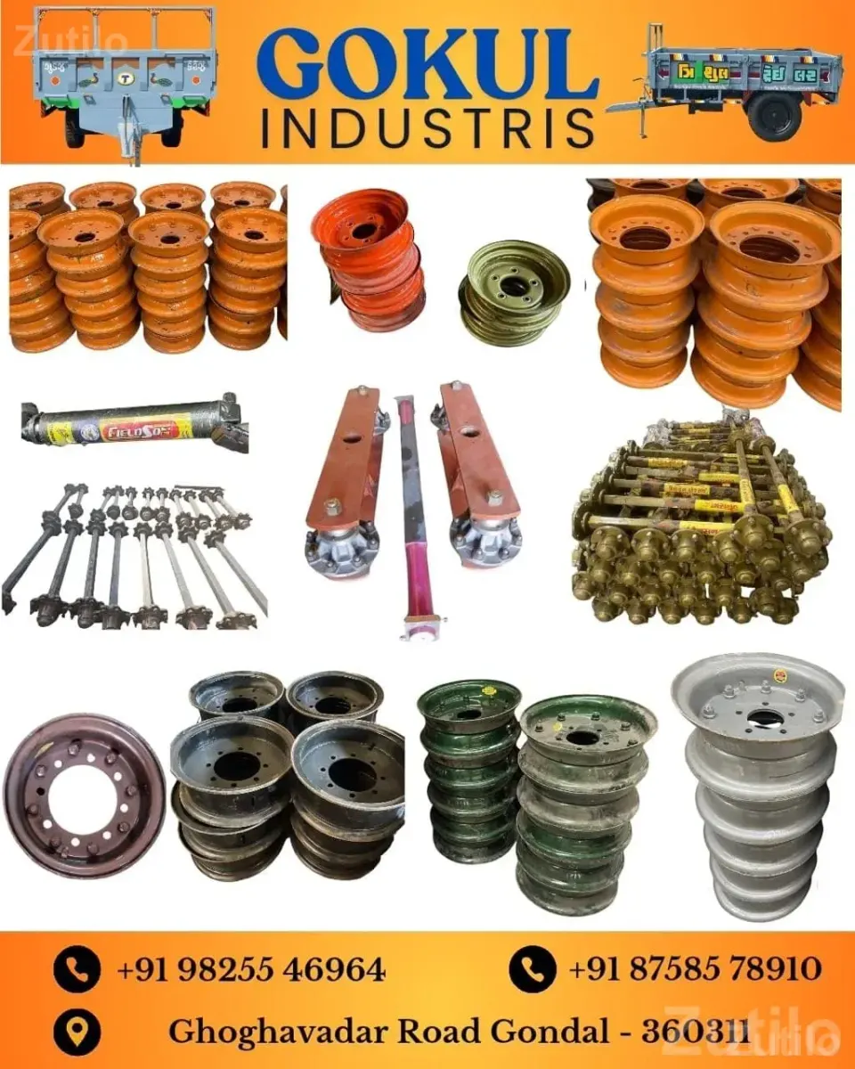 Heavy Duty Hydraulic Jacks & Wheel Axles - Industrial Spare Parts - Gondal - Image 5