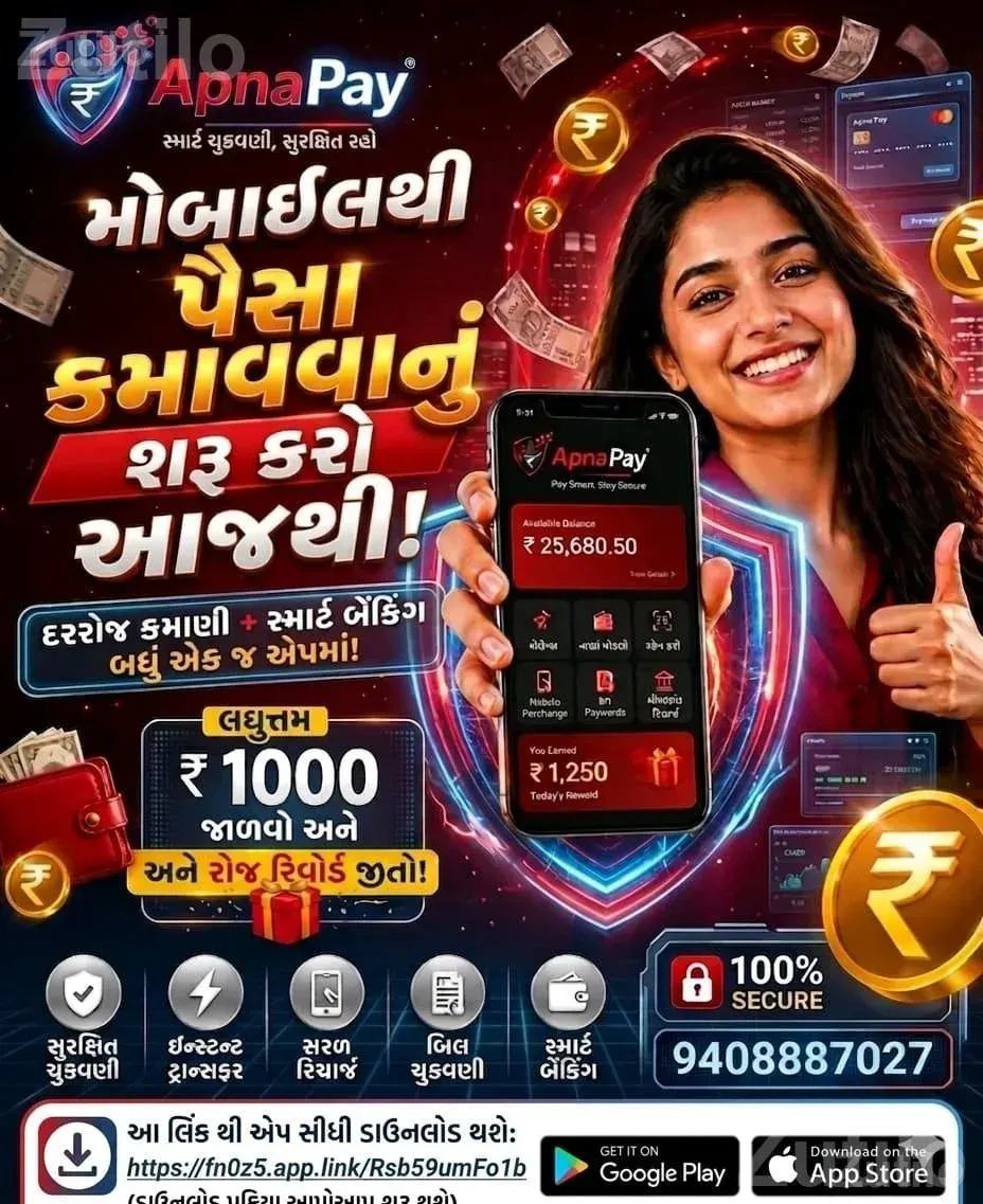 Work From Home Earning Opportunity App - ઘરેથી નોકરી - હળવદ - Image 2