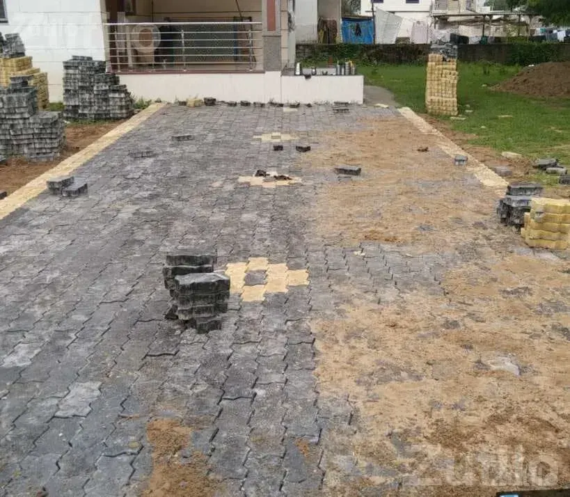 Pipeline Digging and Paver Block Fitting Work - Home Repair - Sanand - Image 4
