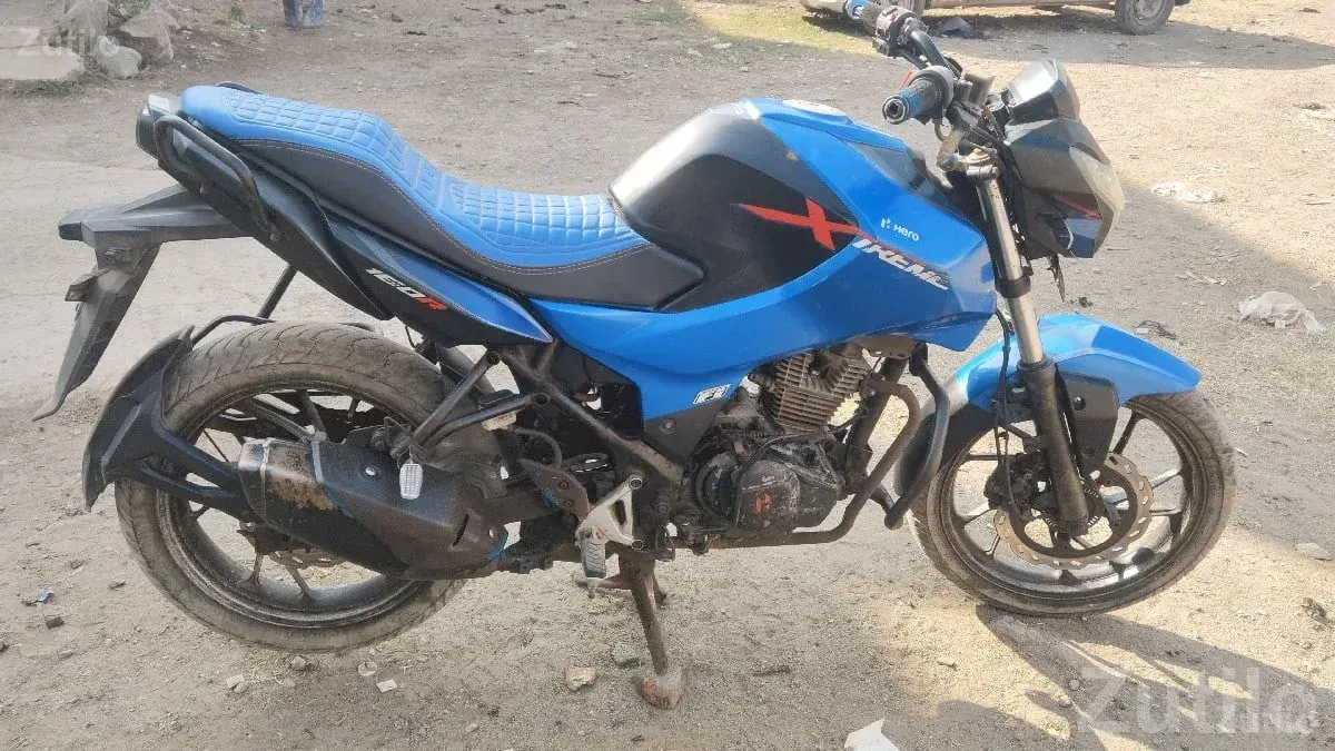 Hero Xtreme 150R Blue Used Bike - બાઇક્સ - ખંભાળિયા - Image 2