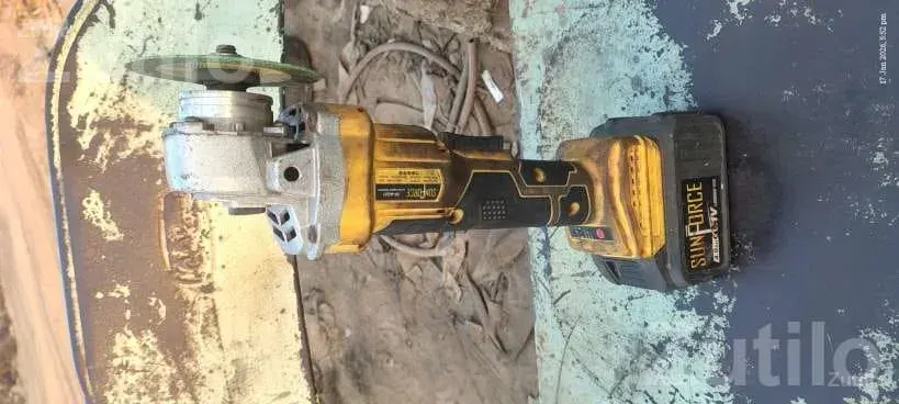 Sunforce 21V Battery Angle Grinder Set - ટૂલ્સ અને હાર્ડવેર - ભુજ - Image 4