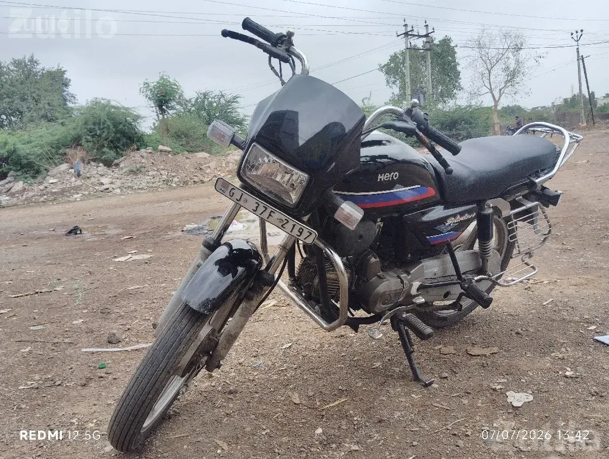 2019 Hero Splendor Plus Bike, 21,000 km - Bikes - Khambhalia - Image 3