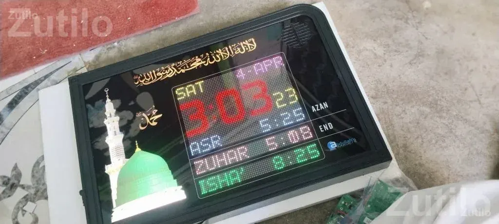 Islamic Azan Digital Wall Clock - Other Home Appliances - Kadi - Image 4