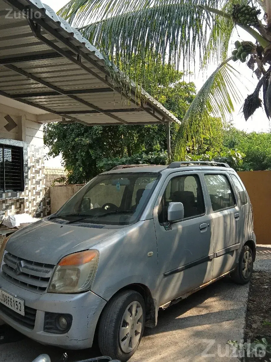 Used Maruti WagonR Silver Four Wheeler - કાર - માણાવદર - Image 2