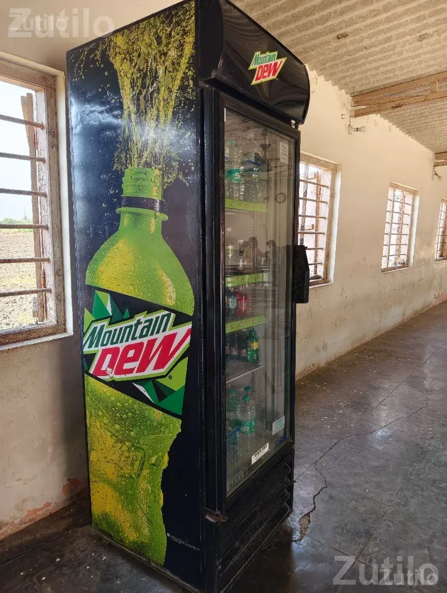 Mountain Dew Glass Door Display Refrigerator - Refrigerators - Sutrapada - Image 2