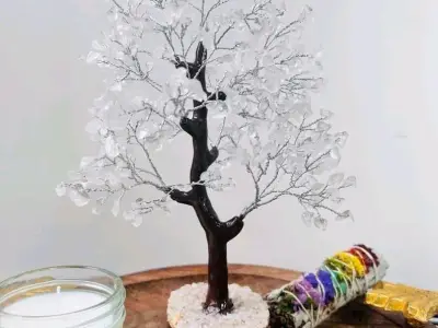 Natural Crystal Stone Decorative Tree Natural Crystal Stone Decorative Tree