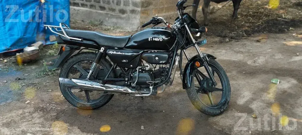 2022 Hero Splendor Plus Black Bike - બાઇક્સ - સાવરકુંડલા - Image 3