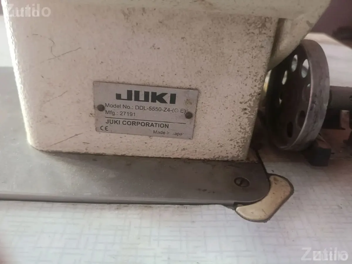Juki Industrial Sewing Machine 0.5 Year Old - ટેક્સટાઇલ મશીનરી - જુનાગઢ - Image 2