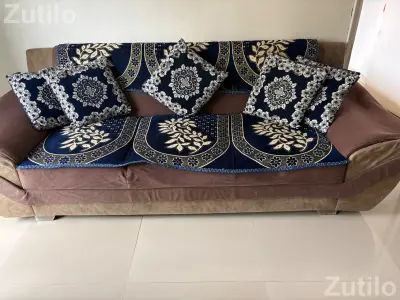 Sofa set 3X2 seater with Glass Top centre table Sofa set 3X2 seater with Glass Top centre table