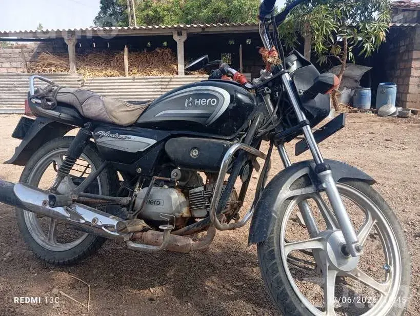 Hero Splendor Bike 2020 Single Owner - Bikes - Mahuva - Image 2