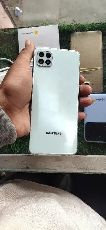 Samsung Galaxy A22 5G 8GB 128GB (Cracked) - મોબાઇલ ફોન - ભાણવ - Image 2