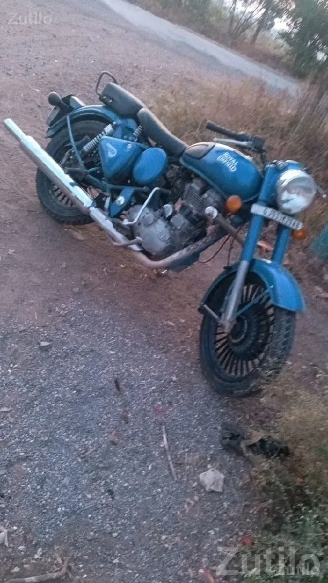 Royal Enfield Bullet 2017 Blue Bike - Bikes - Upleta - Image 3
