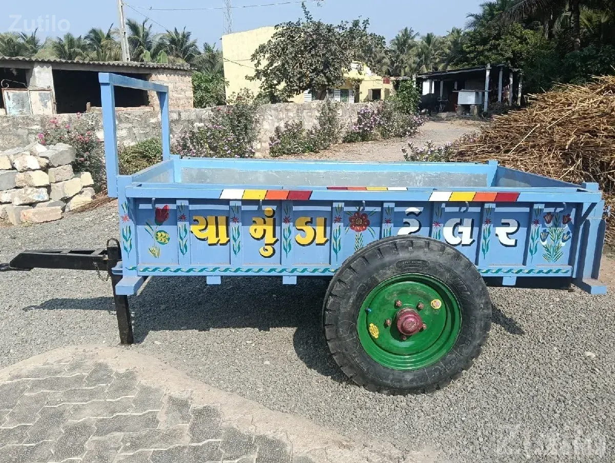 Heavy Duty Tractor Trolleys for Sale - બાંધકામના વાહનો - કોડીનાર - Image 3