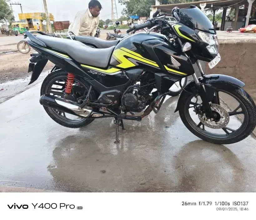 Honda SP 125 2022 Black Motorcycle - બાઇક્સ - જામજોધપુર - Image 5