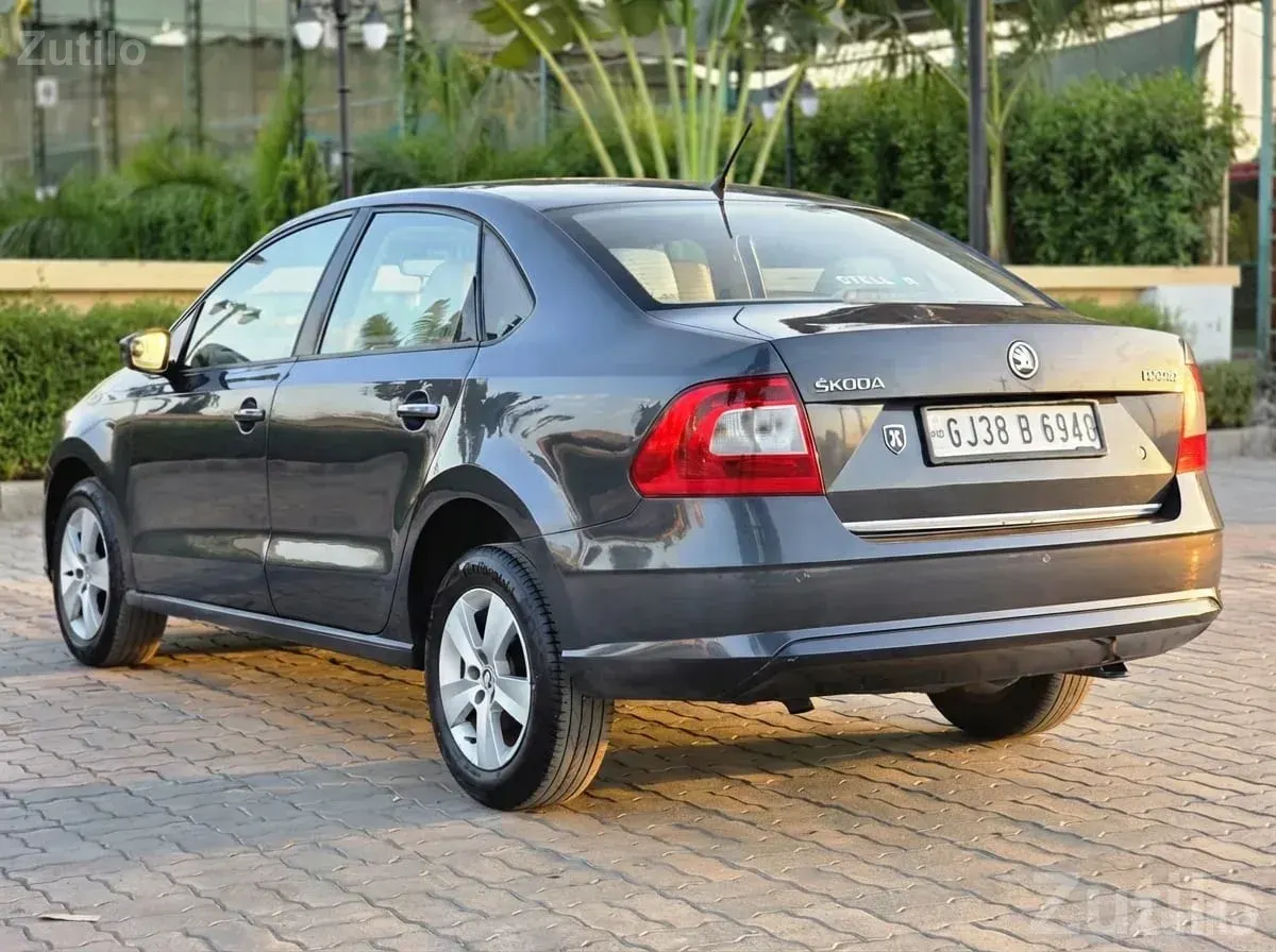 Skoda Rapid Diesel with Beige Interior - Cars - Surat City - Image 2