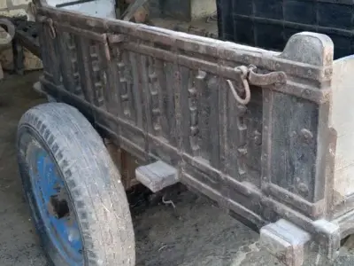 Wooden Rekdo Cart in Good Condition Wooden Rekdo Cart in Good Condition