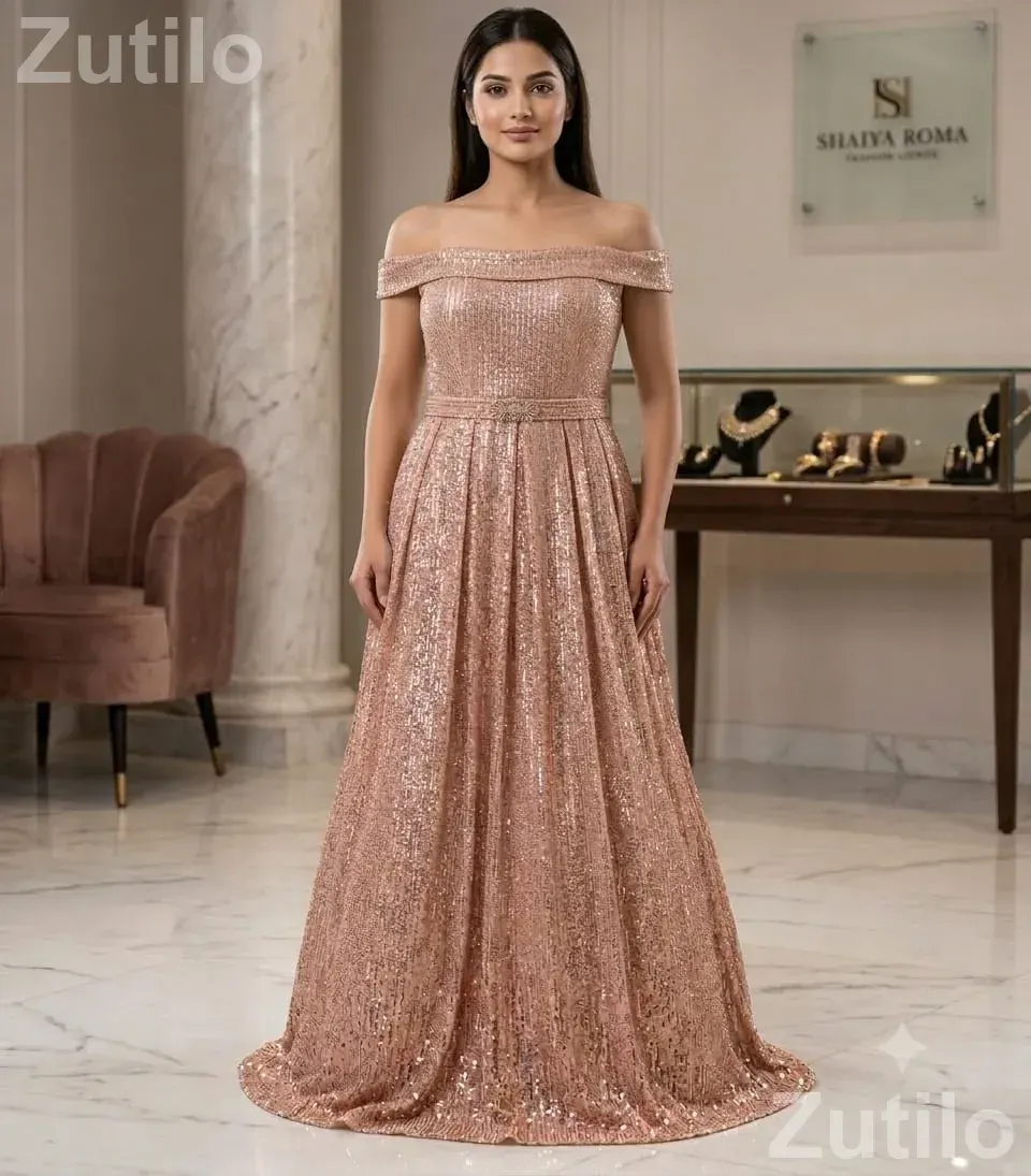 Pink embellished gown - પરંપરાગત વસ્ત્રો - ભરૂચ - Image 1