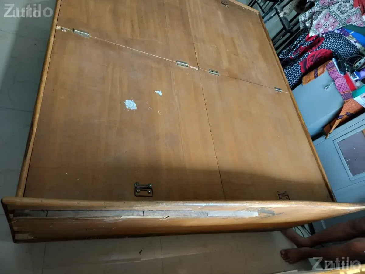 Double Bed with storage - પાંખા અને ગાદી - અમદાવાદ શહેર - Image 4