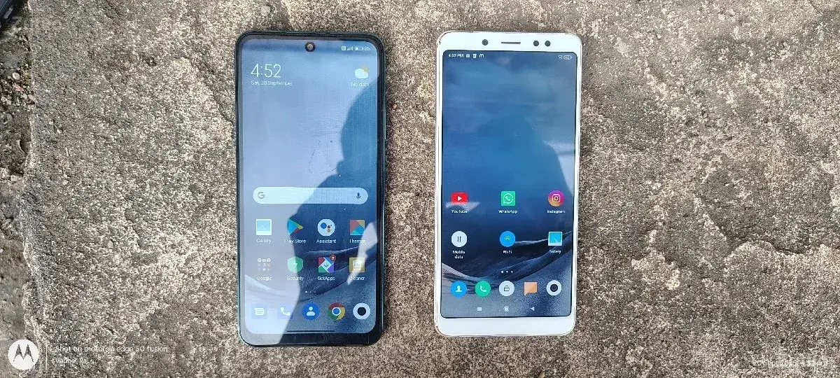 Redmi Note 10 અને  Mi Note 5 Pro - Mobile Phones - Somnath - Image 3