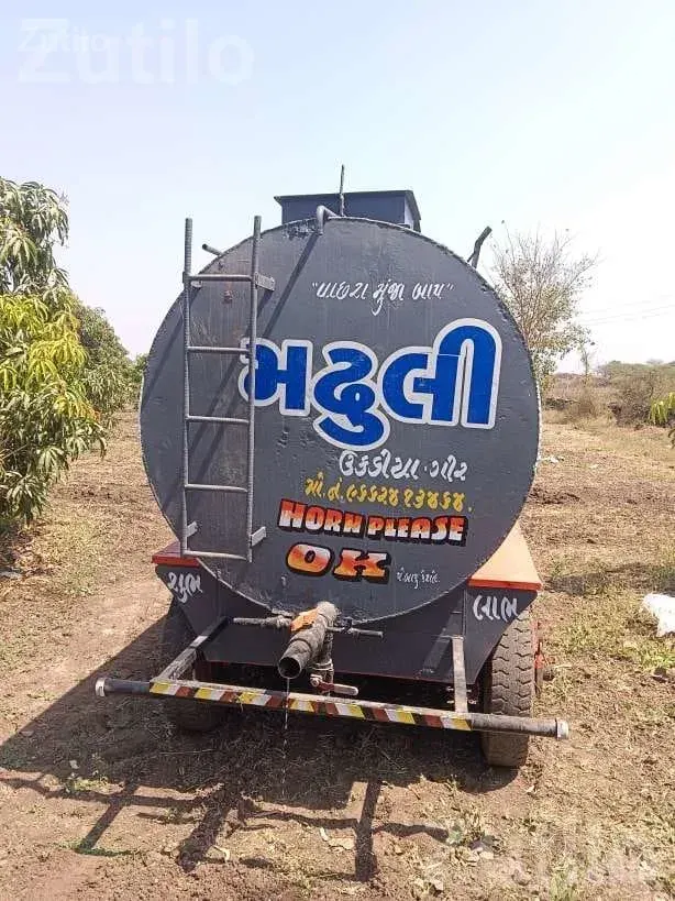 8000 Litre Water Tanker Trailer - વેપારિક મિલકત - વેરાવળ - Image 2