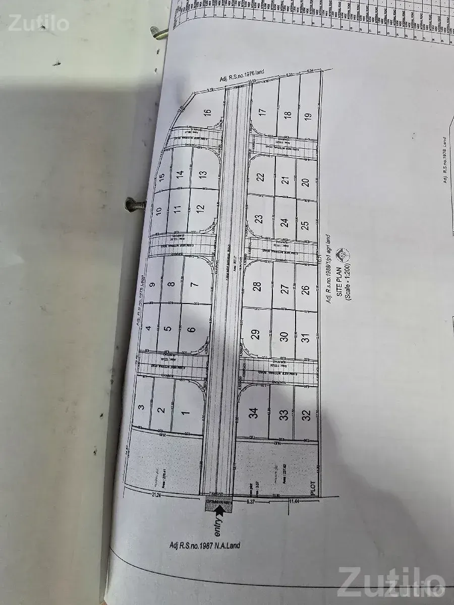 Residential Plot 395 Gaj in Sutrapada - જમીન અને પ્લોટ - સુત્રાપાડા - Image 1