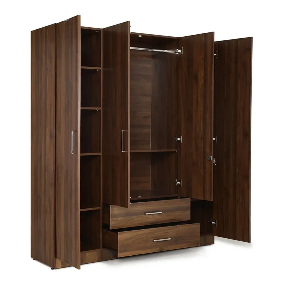 Wardrobe / Almirah - Wakefit Organza - 4 door - with mirror - Cupboards & Storage - Ahmedabad City - Image 4