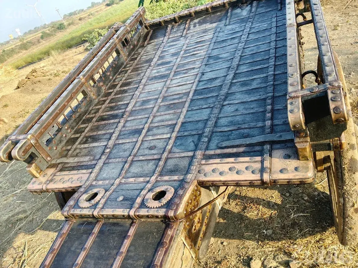 Heavy Duty Wooden Bullock Cart - બાંધકામના વાહનો - ખંભાળિયા - Image 3