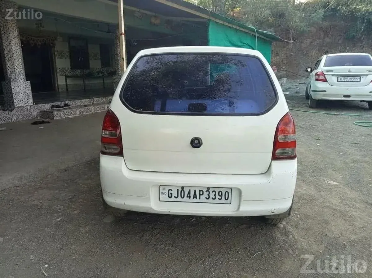White Maruti Alto LXI Used Car - કાર - સુત્રાપાડા - Image 2