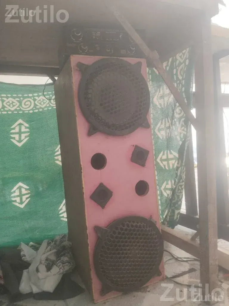 Portable Speaker Cabinet with Amplifier Panel - ઇલેક્ટ્રોનિક ઍક્સેસરીઝ - ભાભર - Image 3