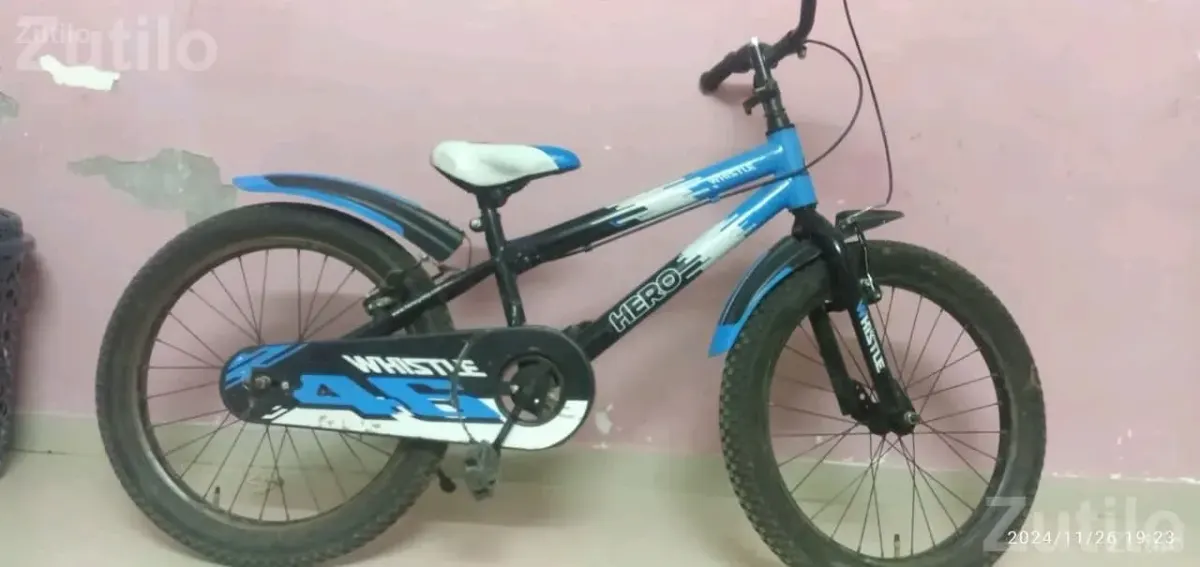 Hero Kids Bicycle Blue and Black - Bicycles - Bhavnagar City - Image 3