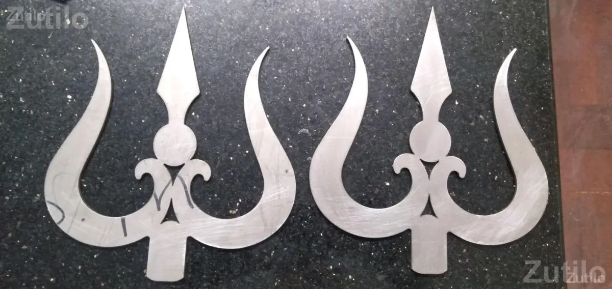 Stainless Steel Trishul Stand for Mandir - પ્રોગ્રામ માટેની વસ્તુઓ - બાવળા - Image 2