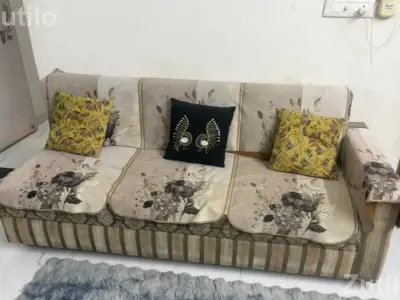 5seater sofa with cushions (without cover) 5seater sofa with cushions (without cover)