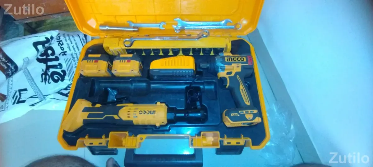 Ineco 20v 3pcs combo kit - ટૂલ્સ અને હાર્ડવેર - અમદાવાદ શહેર - Image 4