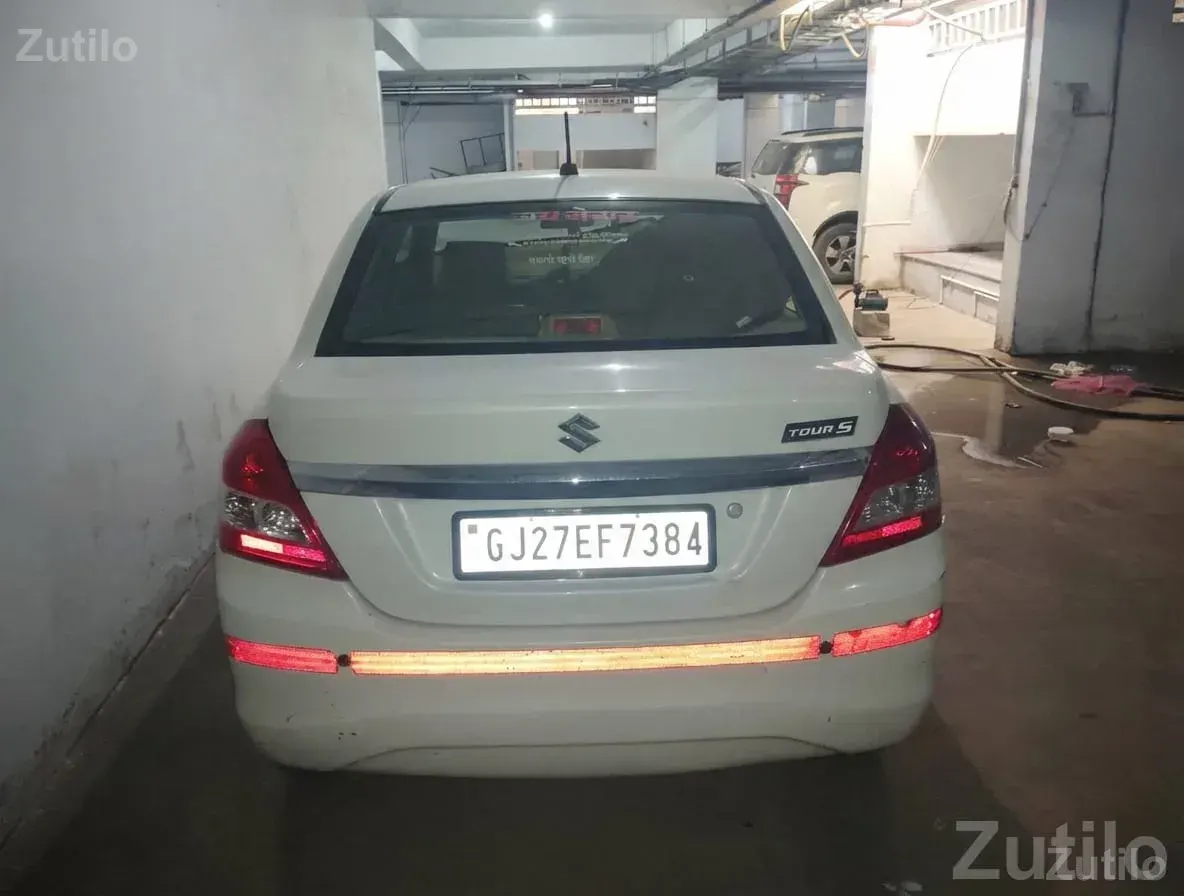 Swift Dzire Tour S White Sedan Car - Cars - Daskroi - Image 4