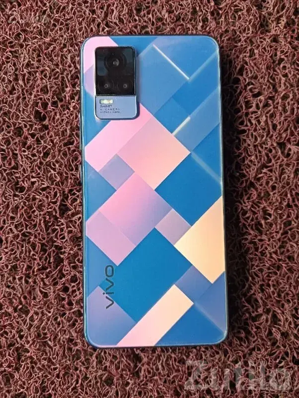 Vivo Y73 4G Blue Diamond Pattern - Mobile Phones - Talala - Image 1