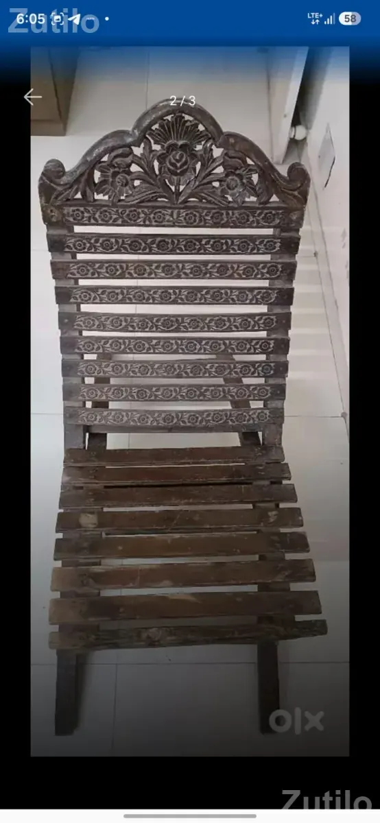 Vintage chair - ખુરશી, સ્ટૂલ અને બેઠક - અમદાવાદ શહેર - Image 2