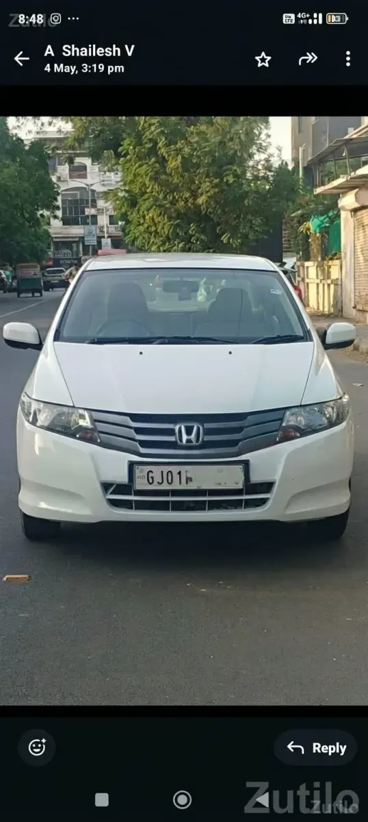 Honda City i-VTEC S White Sedan - Cars - Modasa - Image 3