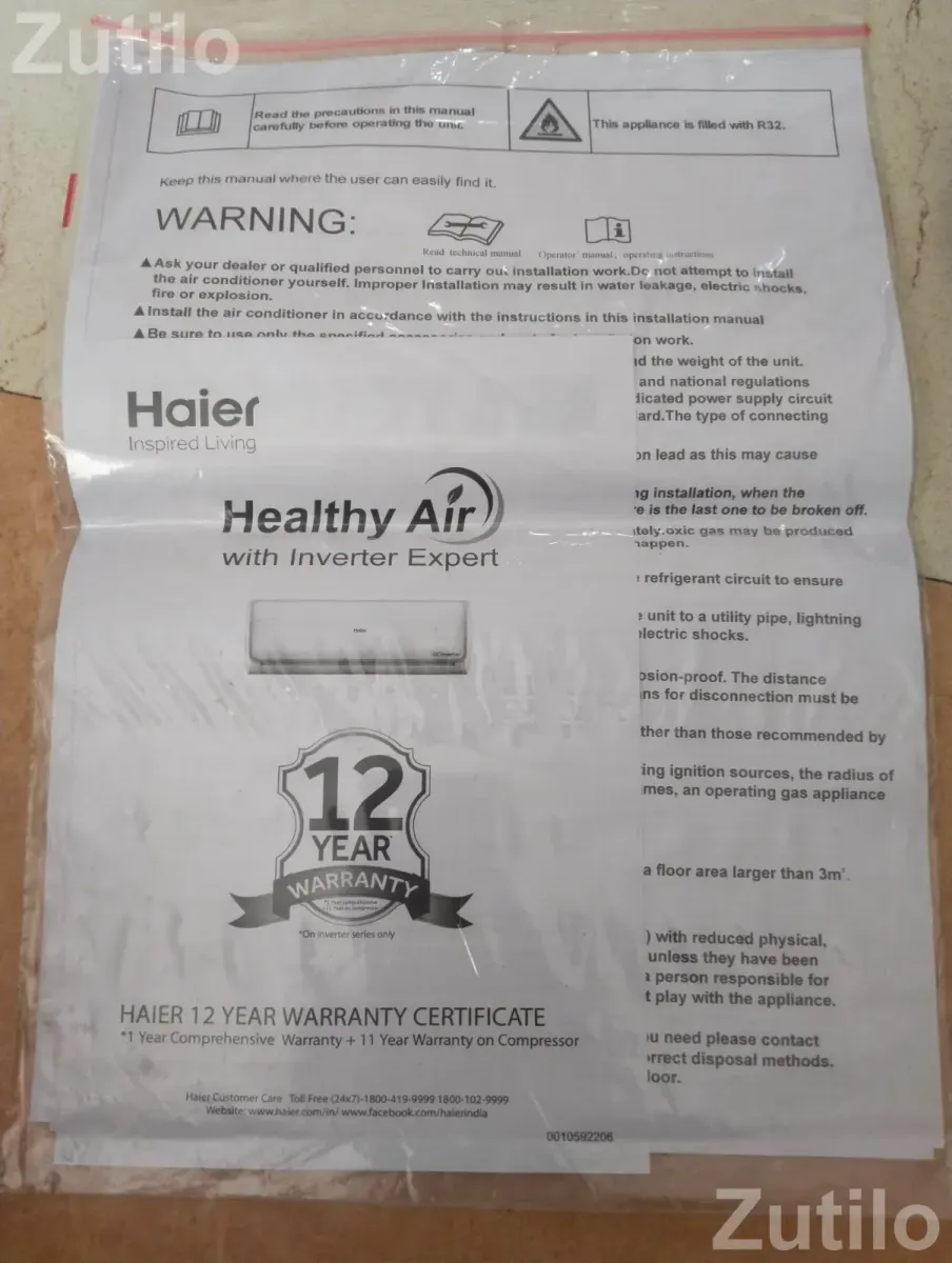 Haier INV/AC 1.5T - Air Conditioners & Coolers - Ahmedabad City - Image 4