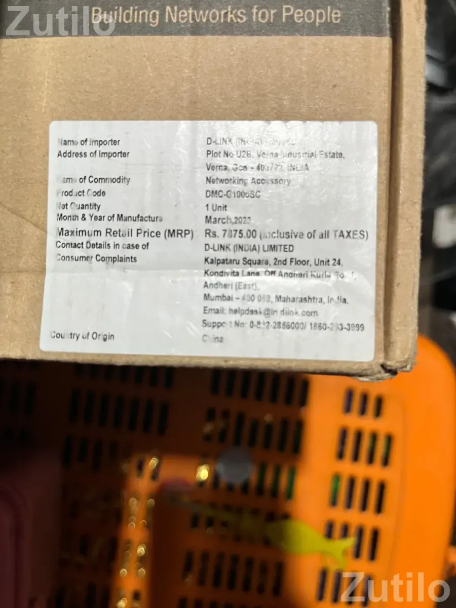 DLink Fiber Cable Media Converter - Accessories - Nadiad - Image 5