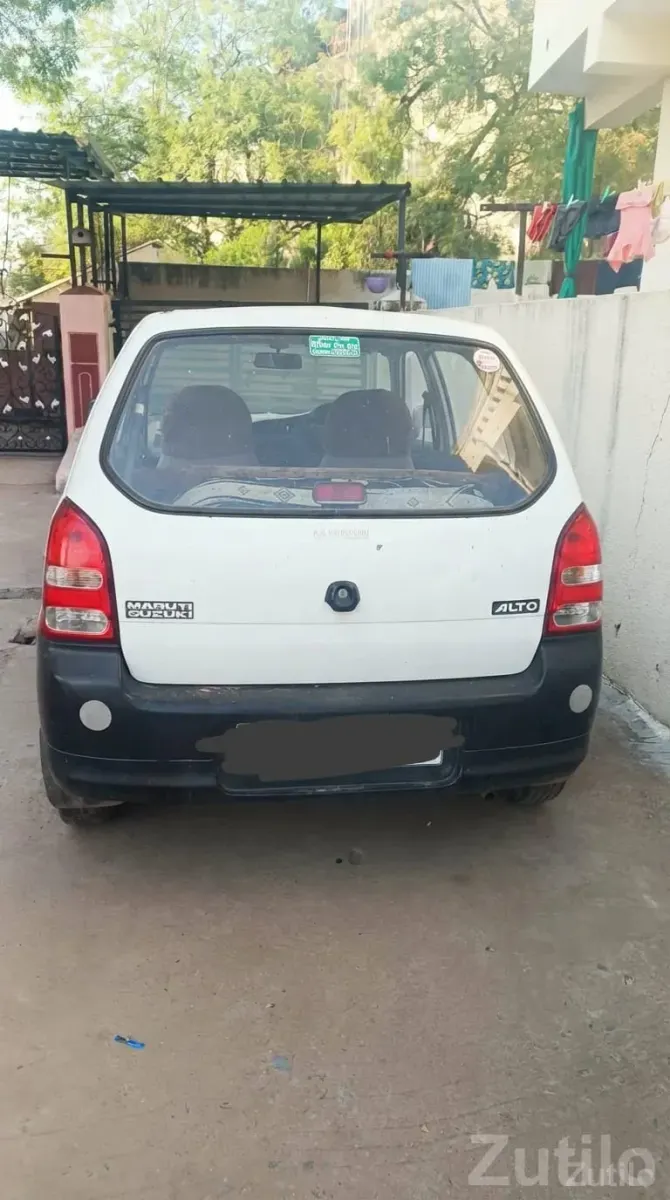 Used Maruti Suzuki Alto White Hatchback - કાર - ચાણસ્મા - Image 2