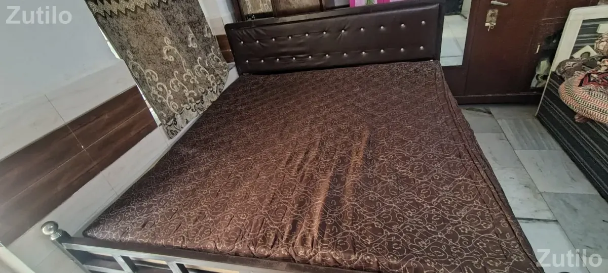 Metal bed iron bad lokand 6x6 - પલંગ અને ગાદલા - અમદાવાદ શહેર - Image 1