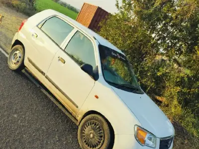 White Alto K10 Compact City Car White Alto K10 Compact City Car