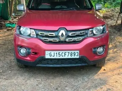 Renault Kwid Red Hatchback Car