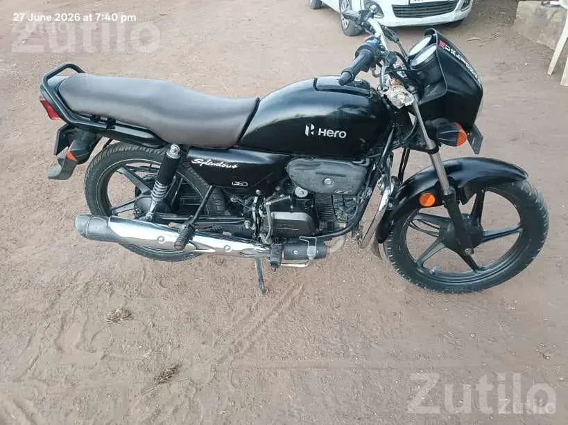 Hero Splendor 2022 Model with New Tyres - બાઇક્સ - જામજોધપુર - Image 4