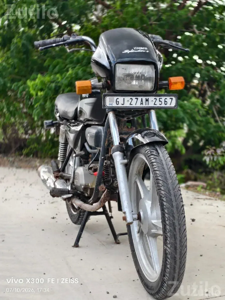 2015 Hero Splendor One Owner Bike - Bikes - Junagadh City - Image 3